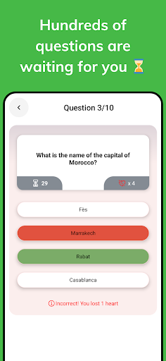 MoroQuiz – Morocco Quiz Game Screenshot 2 - AppWisp.com