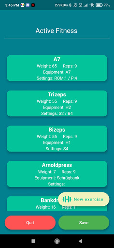 Workout Tracker - Log Exercise Screenshot 1 - AppWisp.com