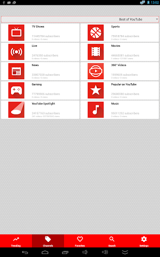 Video Search for YouTube Screen 3