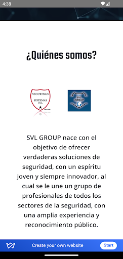 SVL GROUP Screen 2