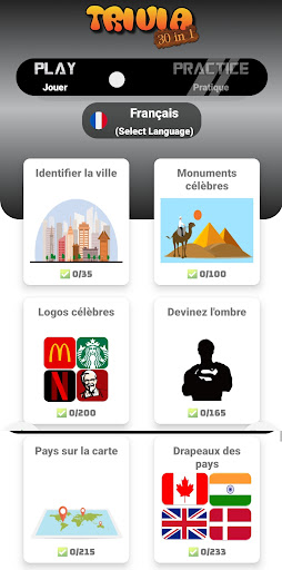 Aperçu de l'application