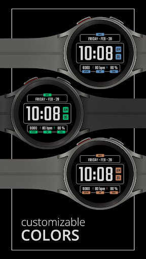 DADAM50: AMOLED Watch Face screenshot 1