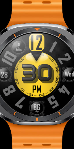 [SSP] - Bold Analog Watch Face Screenshot