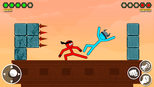 Stickman Kick Fighting Game MOD APK (DUMB ENEMY) Download 10