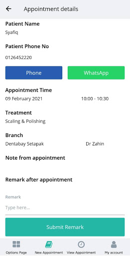 Dentabay Screen 2