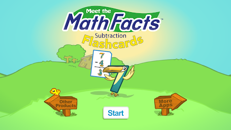 Meet the Math Facts - Subtraction Flashcards