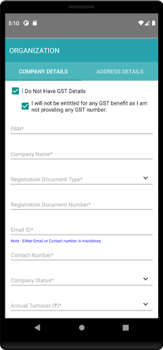 ENT POS Screen 2