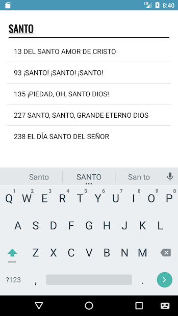 Screenshot 14 Himnario Seleccionado android