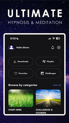 Screenshot of Ultimate Hypnosis, Meditation