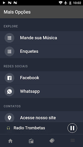 Radio Trombetas Screen 3