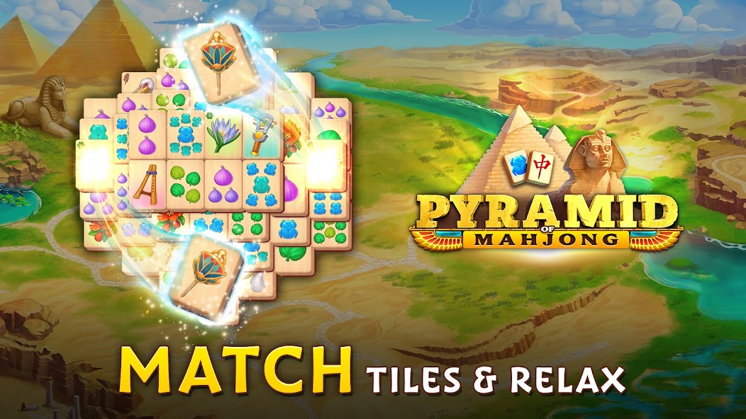 Pyramid of Mahjong: Tile Match 1.32.3200 APK + Mod (Unlimited money) for Android