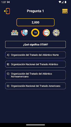 Vista previa de la aplicación