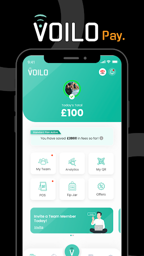 Android application Voilo Pay : Business & Charity screenshort
