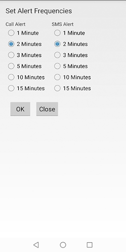 Call Alert Screen 2