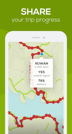 Cairn | The Hiking Safety App Screen 2