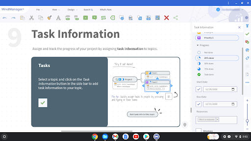 MindManager Screen 2
