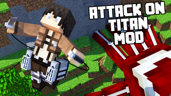 Attack On Titans Mod Minecraft 1.0.0 APK screenshots 8