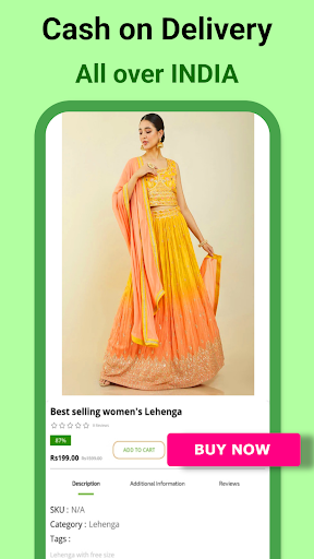 Lehenga Choli Online Shopping Screenshot 4 - AppWisp.com