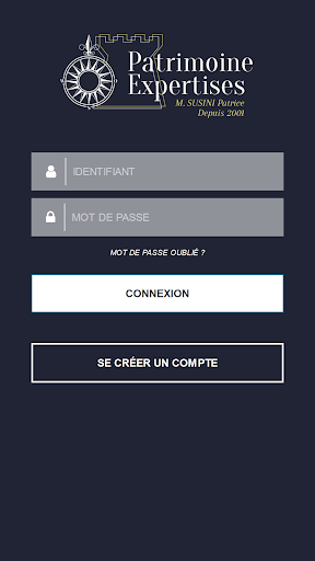 Android application Patrimoine Expertises screenshort