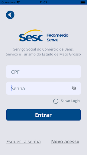Android application Sesc MT screenshort