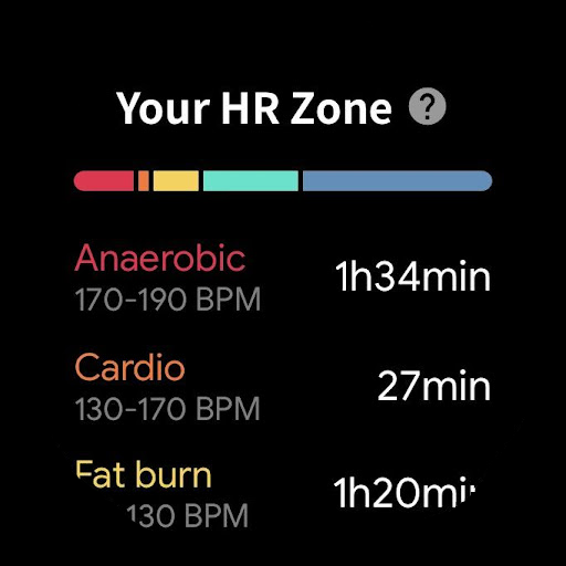 TicPulse for Wear OS Screen 2