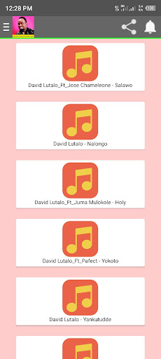 David Lutalo Songs Screenshot 2 - AppWisp.com
