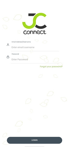 Android application JC Connect screenshort