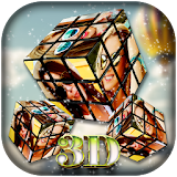 3D Cube Photo Live Wallpaper icon