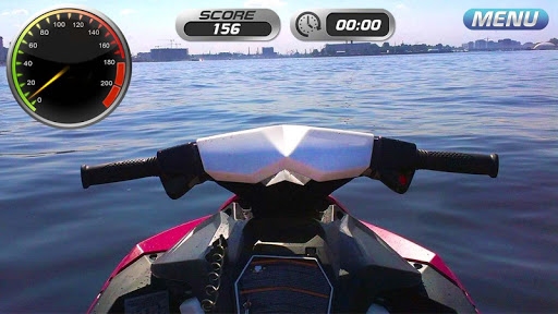 Android application Drive Water Bike 3D Simulator screenshort