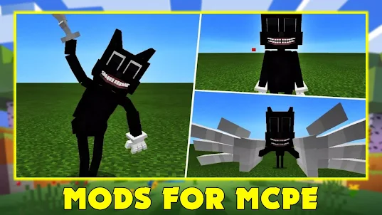 Cartoon Cat Mod for Minecraft