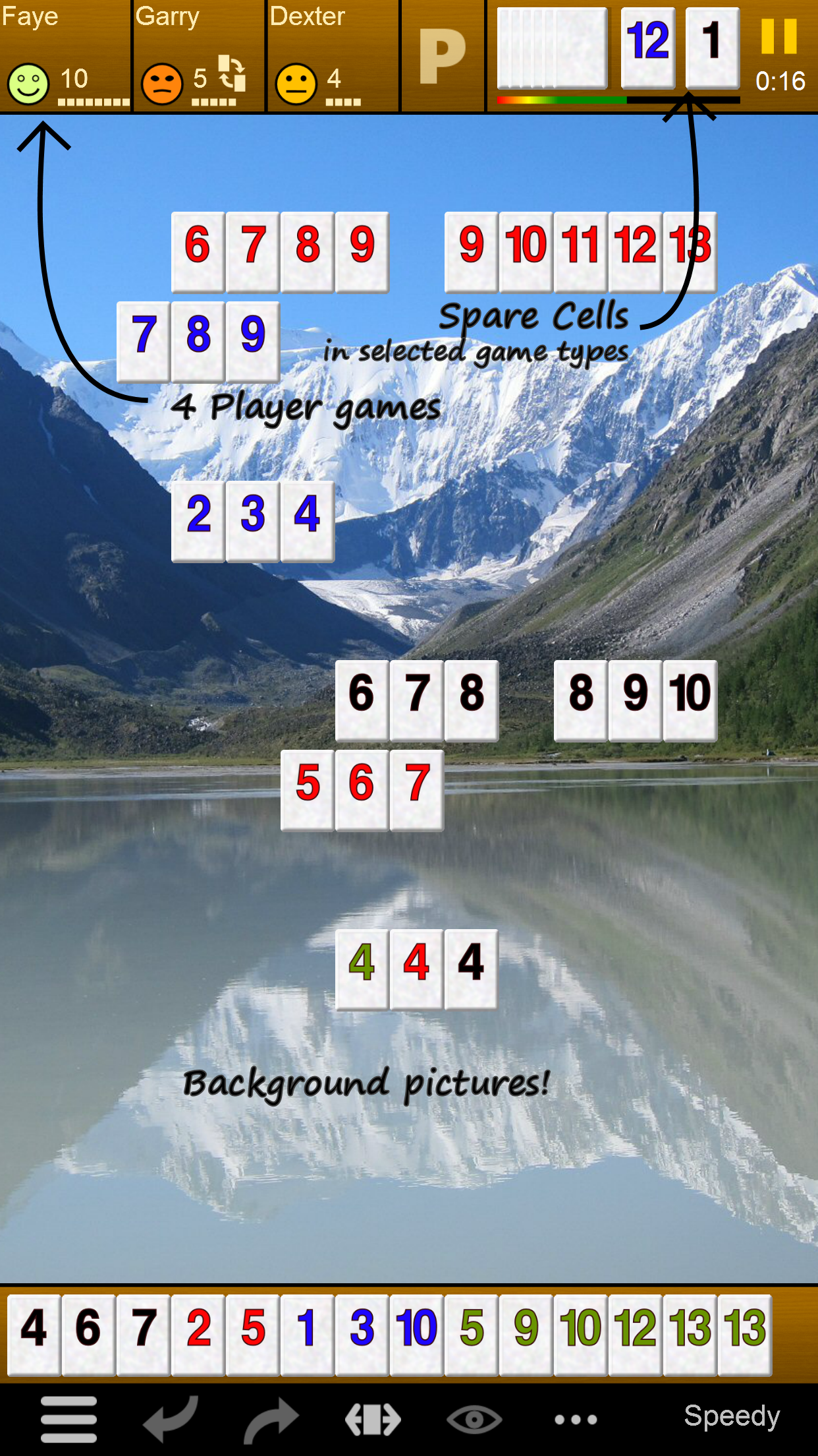 Android application Pup Rummy PLUS screenshort