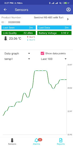 Sentinel Next 2.0 Screen 2