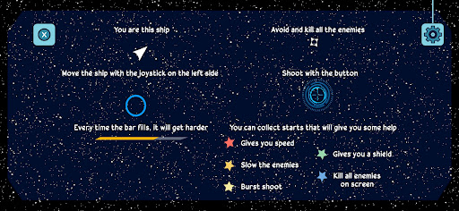 Space Blitz Screen 2