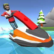 Surf Ski: Flippy Boat Master Jet Ski Racing