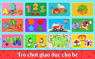Bé Học & Chơi: Chữ Cái, Số Đếm - Screenshot 1