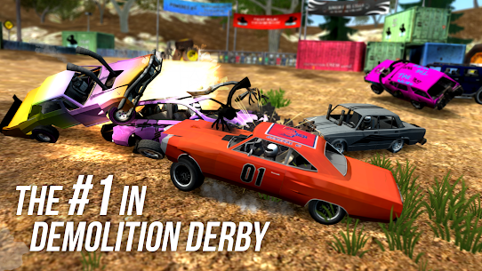 Demolition Derby Multiplayer APK + MOD [Unlimited Money and Gems] 3