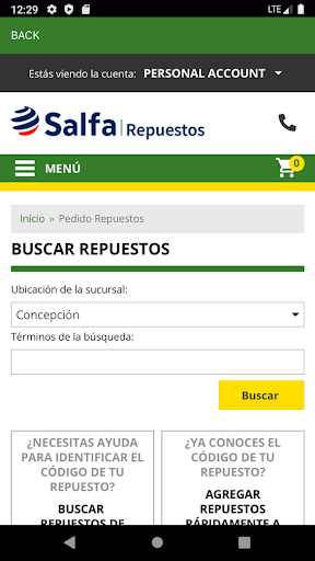 Mi Portal John Deere Salfa Screen 3
