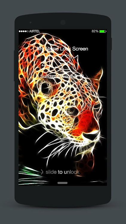 Animals Neon Lock Screen - 4.0 - (Android)