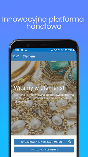 Android application Clemens screenshort