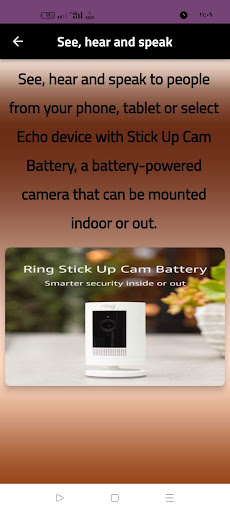 Ring Stick camera guide Screen 2