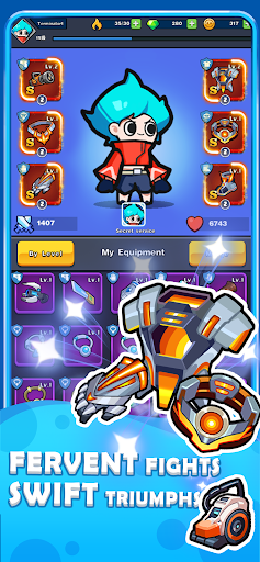 Android application X-Survive screenshort