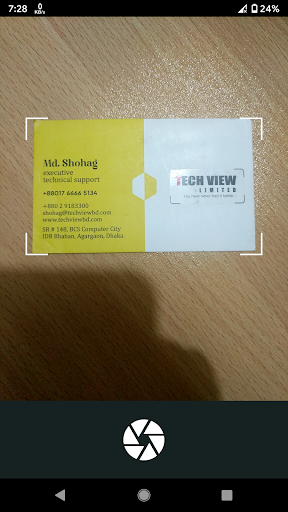Android application Cards Holder: Scan, Save Cards screenshort