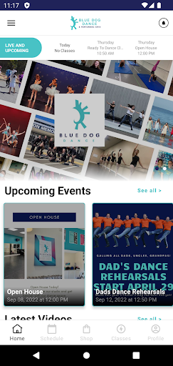 Android application Blue Dog Dance screenshort