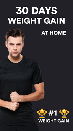 Weight Gain App for Men Screenshot 1 - AppWisp.com