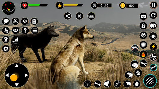 Wild Wolf Sim 3D: Animal Games