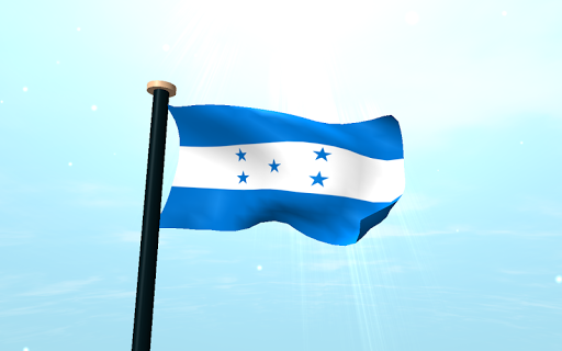 Honduras Flag 3D Free