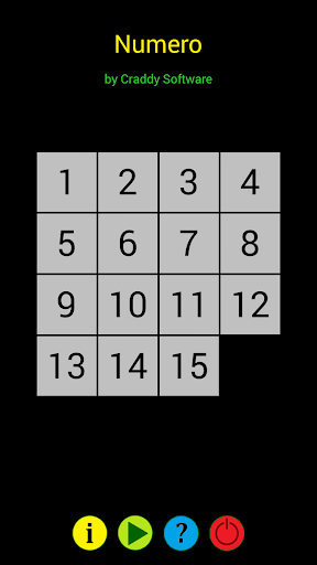 Android application Numero screenshort