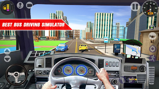 Bus Simulator Coach Bus Games android2mod screenshots 11