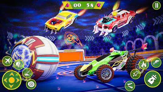 Rocket Car: Car Ball Games
