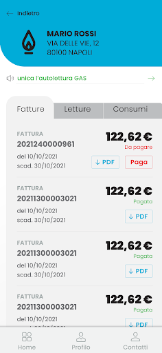 Semplice Gas & Luce Screen 3